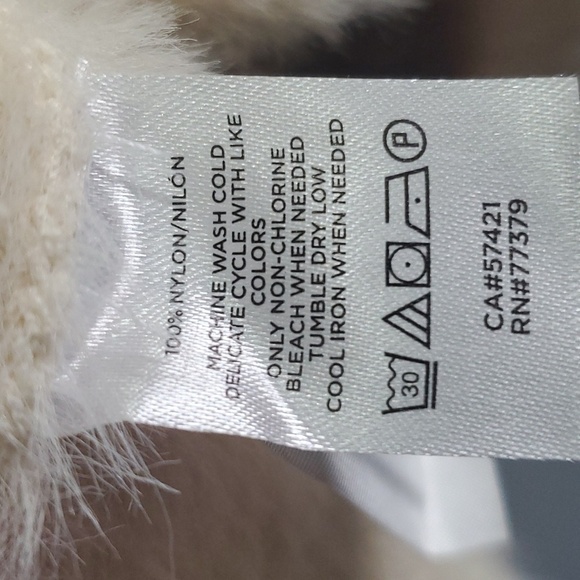 Luxurious Poncho Ann Taylor sweater size medium black brown chevron colorblok - Picture 8 of 10